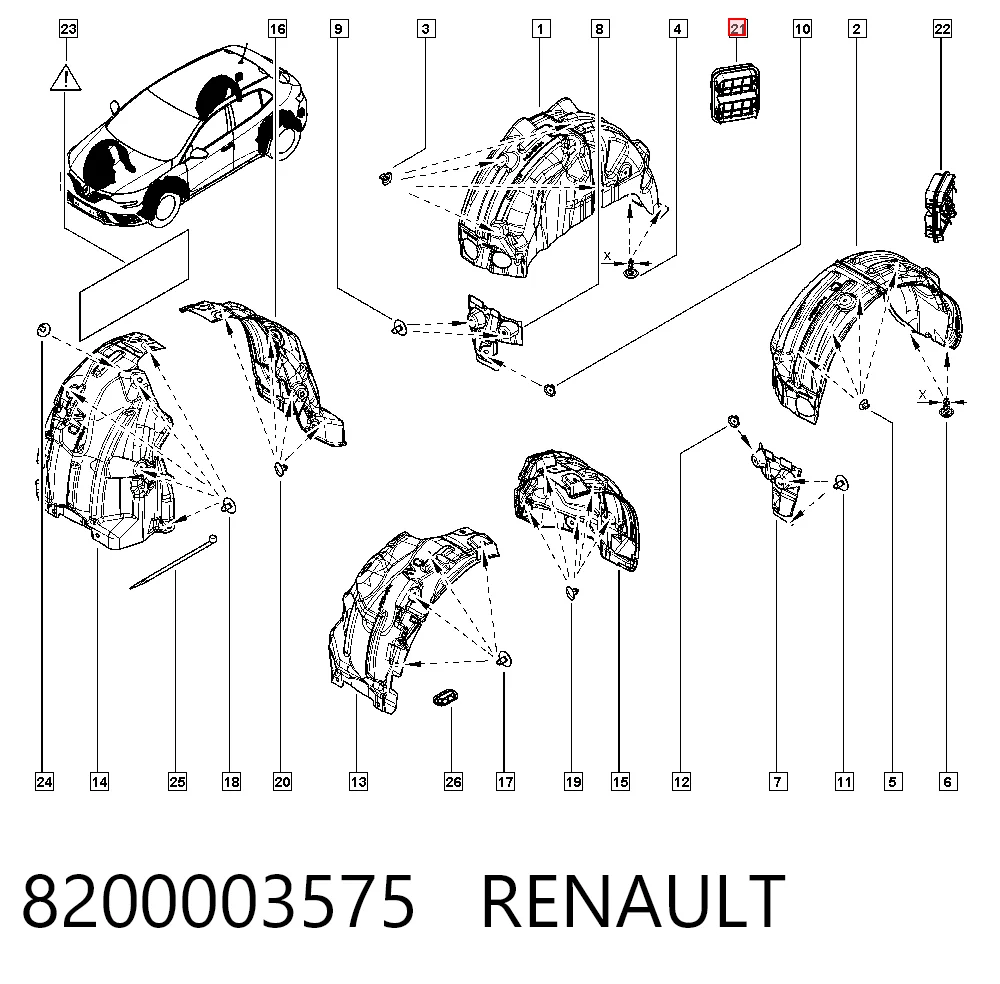 8200003575 Renault (RVI)