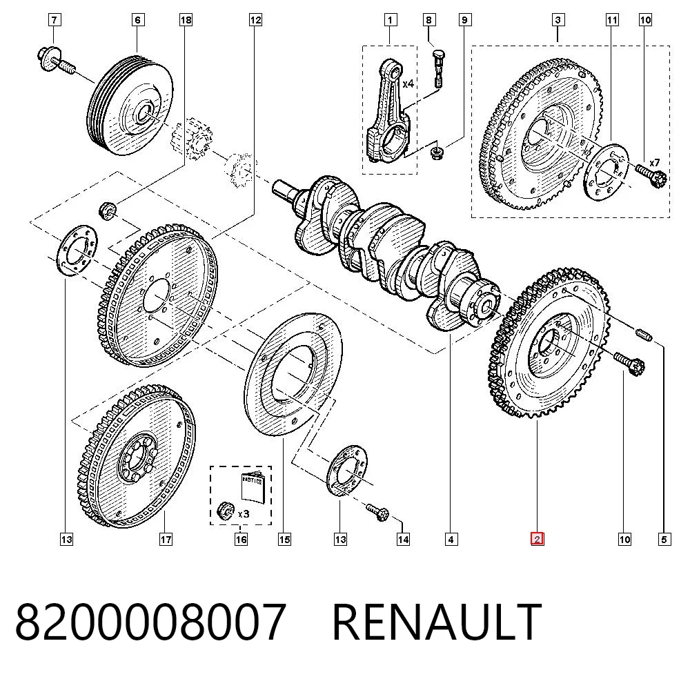 8200008007 Renault (RVI)