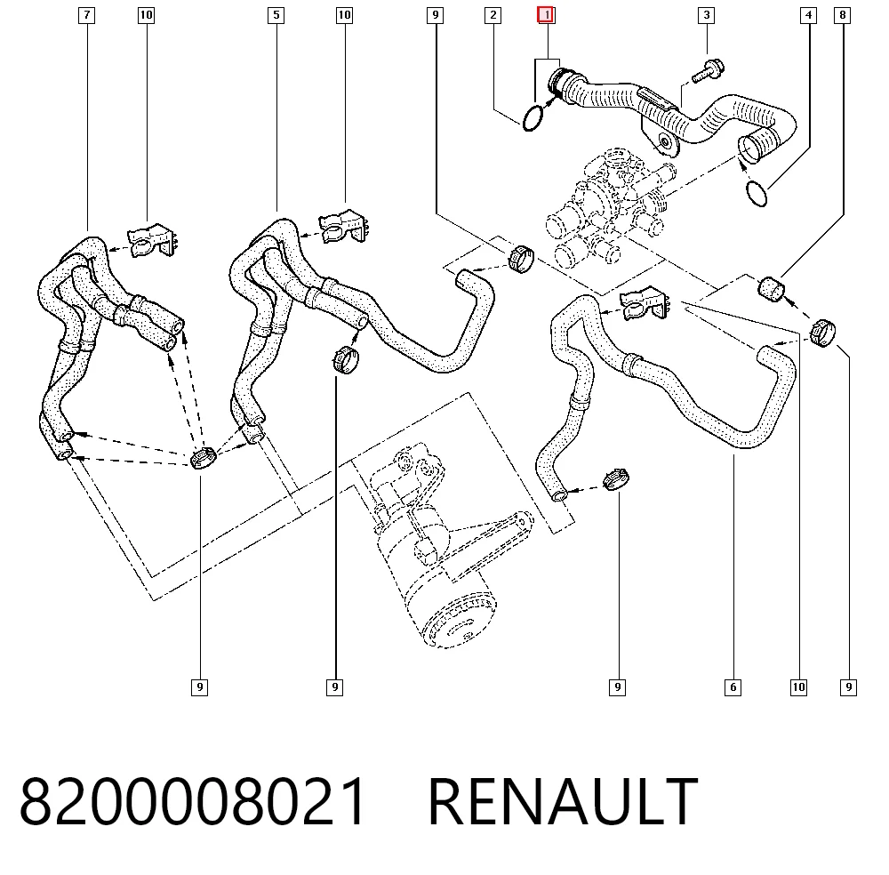 8200008021 Renault (RVI)