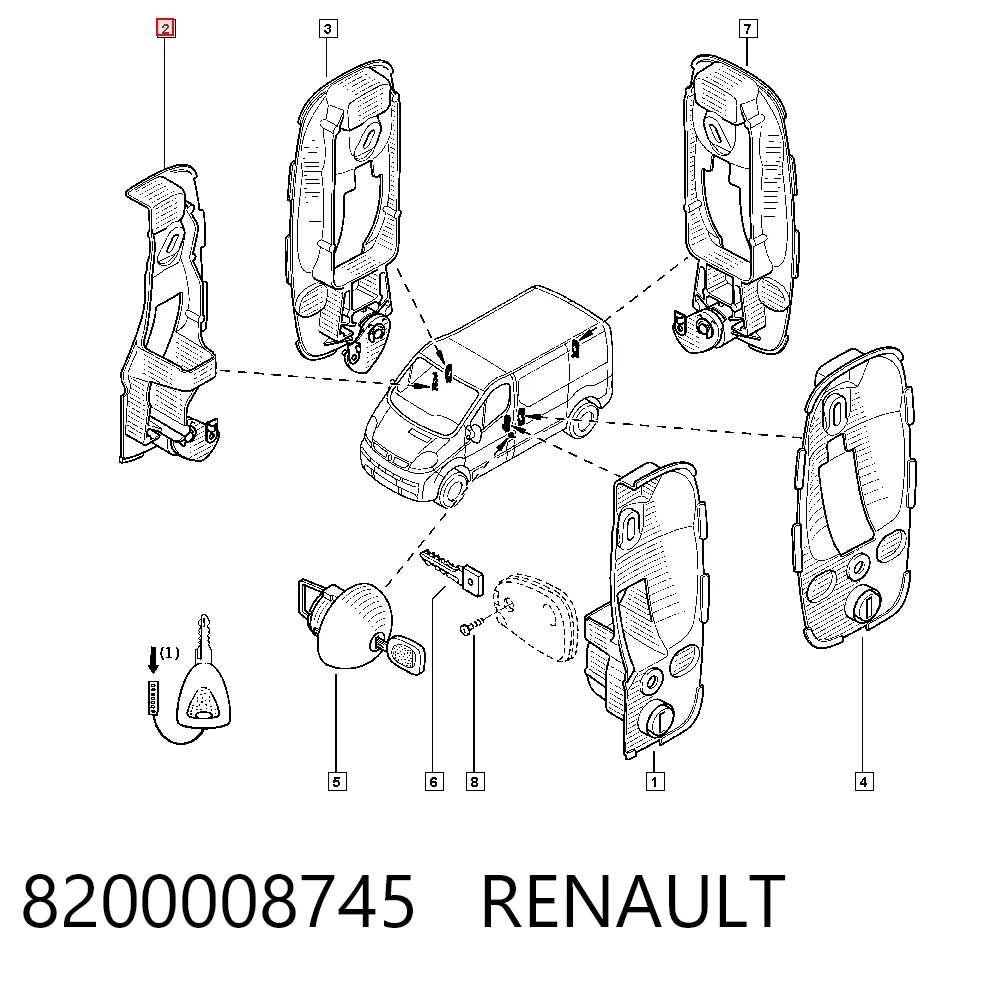 8200008745 Renault (RVI)