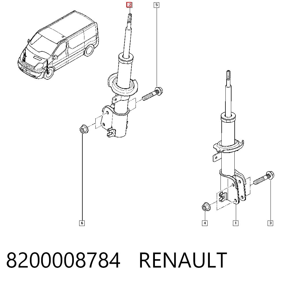 8200008784 Renault (RVI)