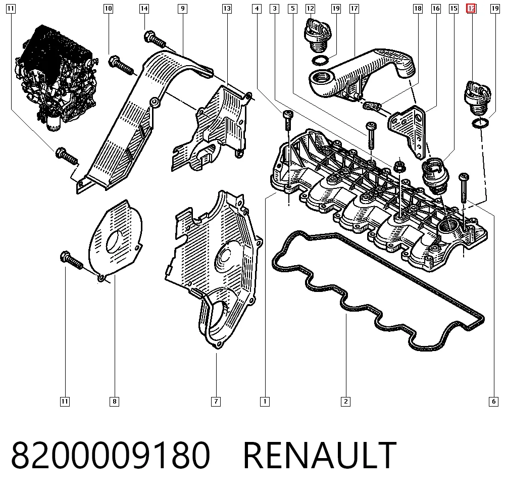 8200009180 Renault (RVI)