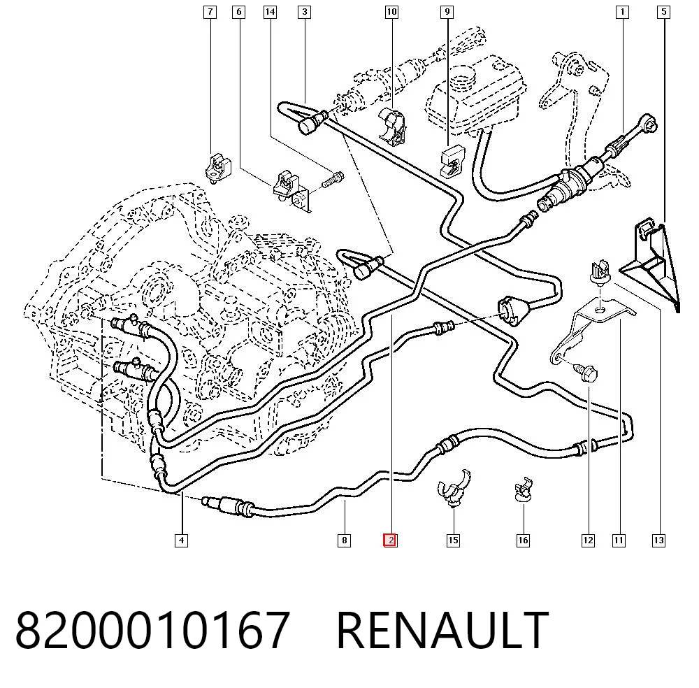 8200010167 Renault (RVI)