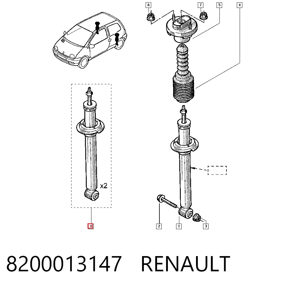 8200013147 Renault (RVI)