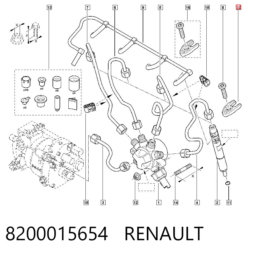 8200015654 Renault (RVI)