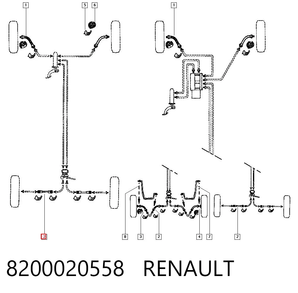 8200020558 Renault (RVI)