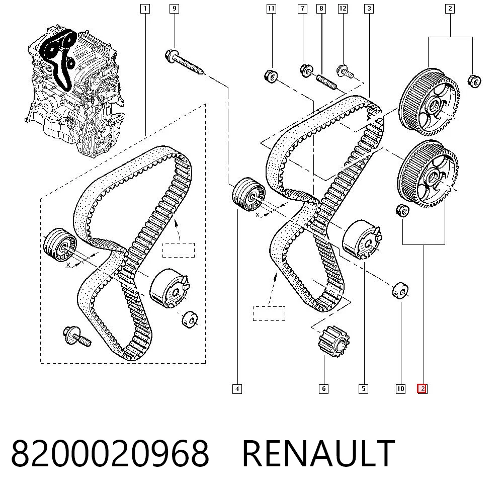 8200020968 Renault (RVI)