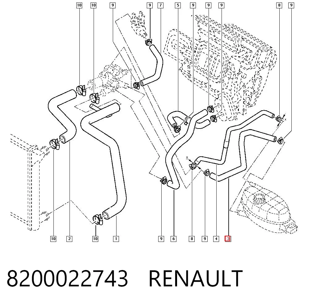 8200022743 Renault (RVI)