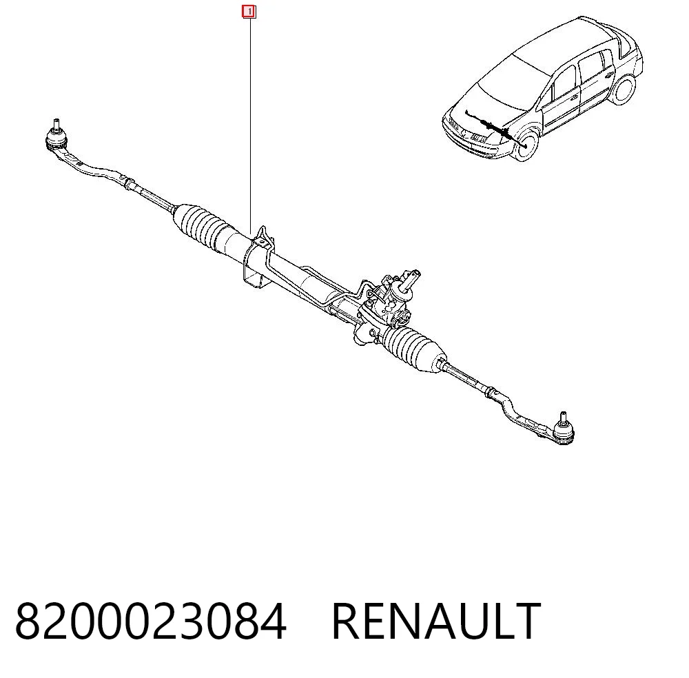 Caja de dirección Renault Laguna II hatchback comprar en España