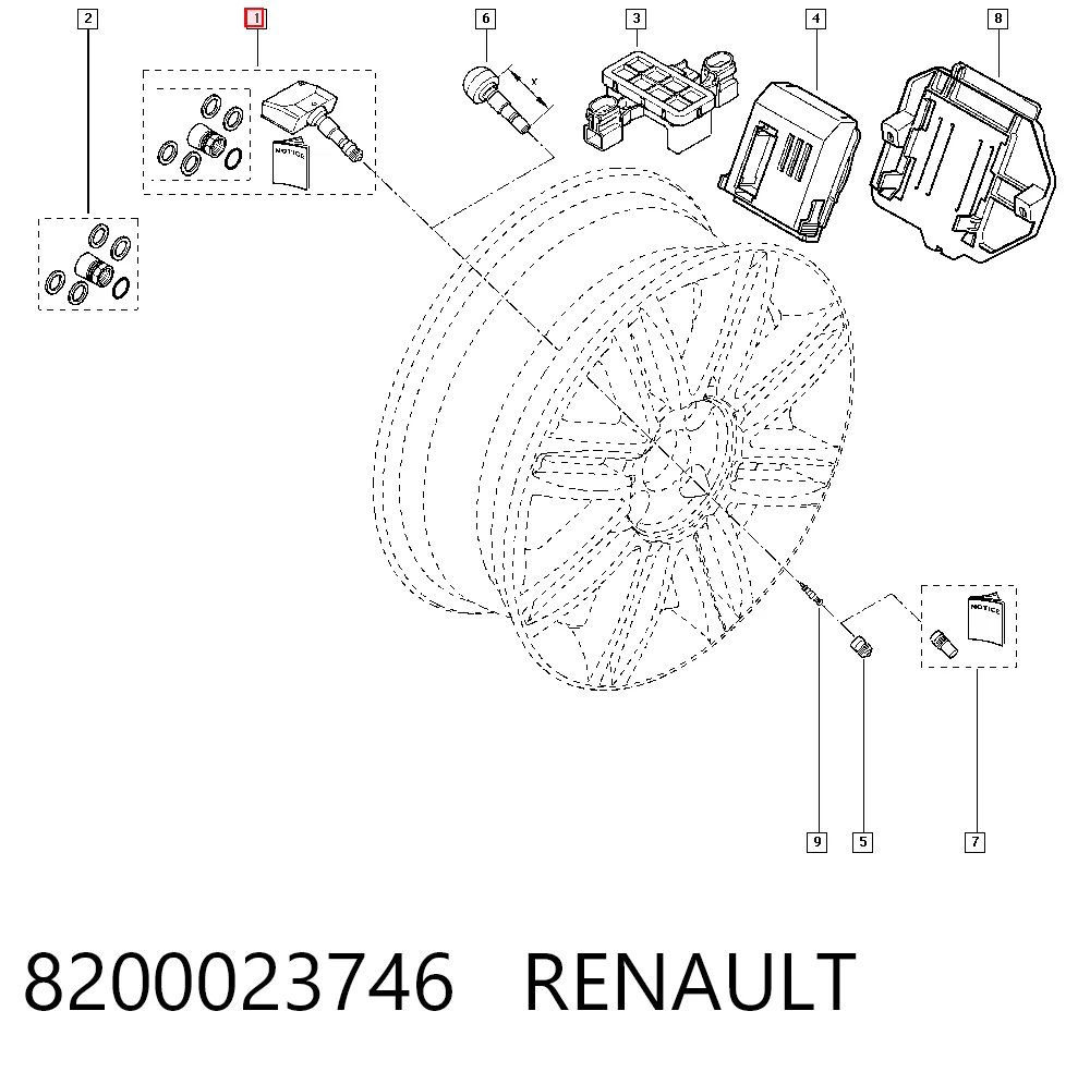 8200023746 Renault (RVI)