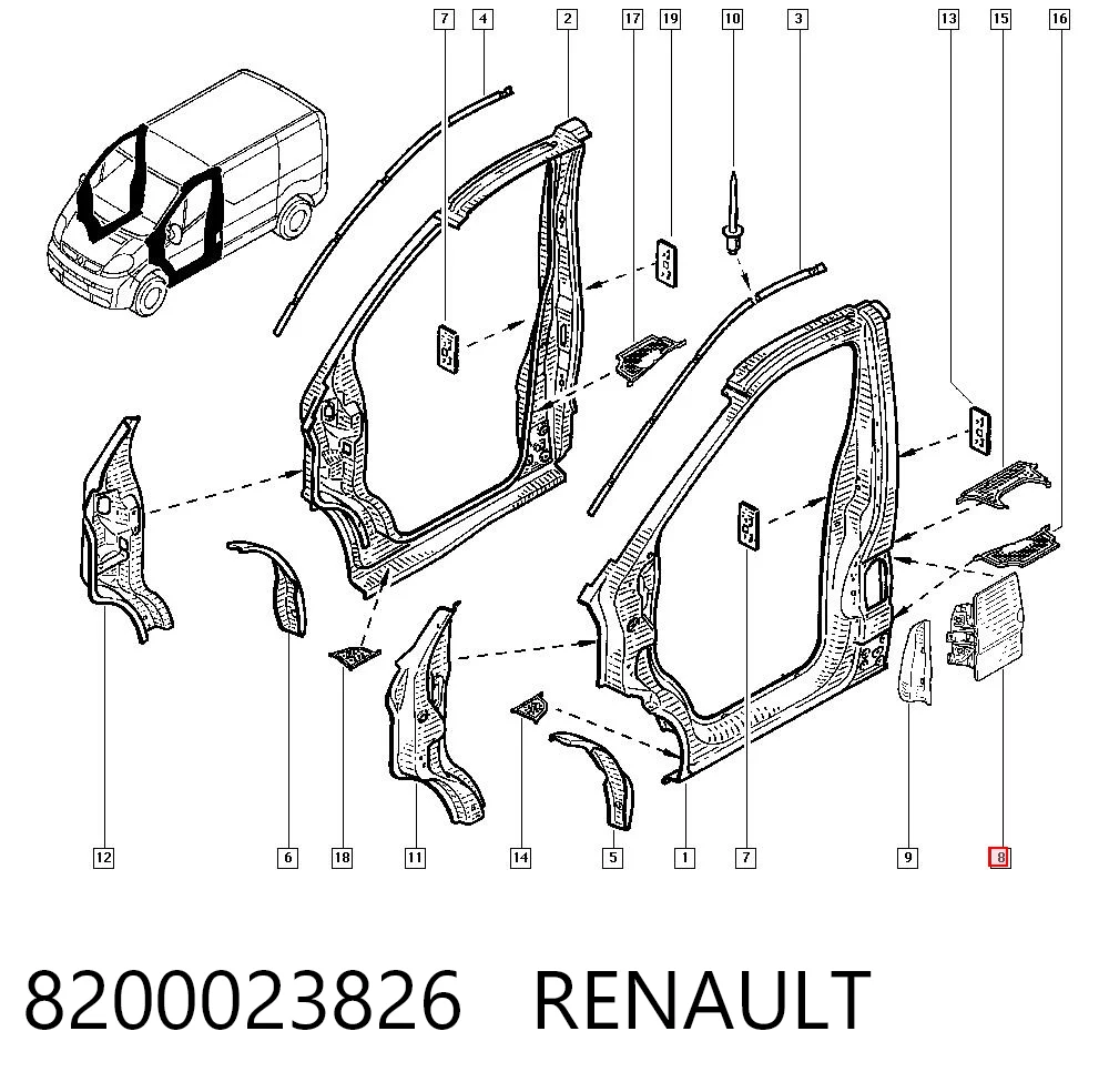 Comprar Tapa del depósito de combustible Opel Vivaro  J7 a bajo precio