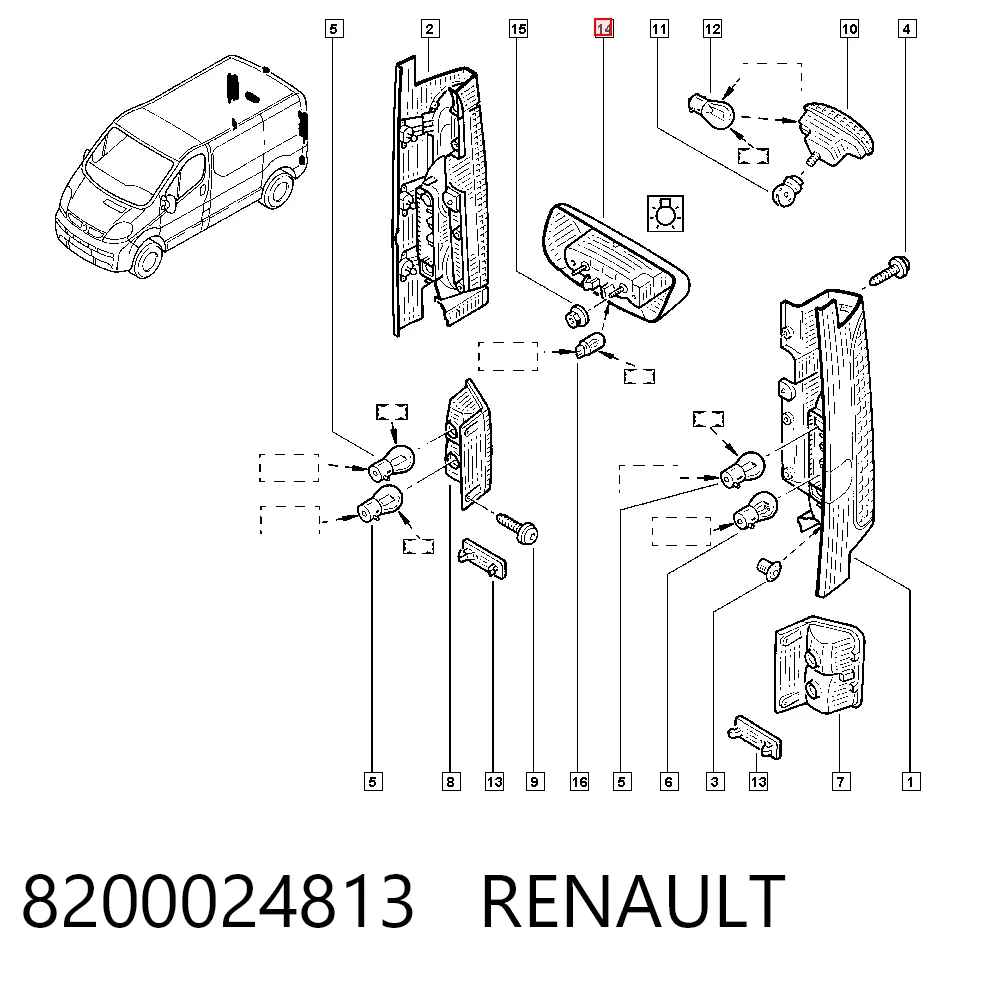 Lampara de matricula Polcar 6041958E precio, desde 18,88 EUR