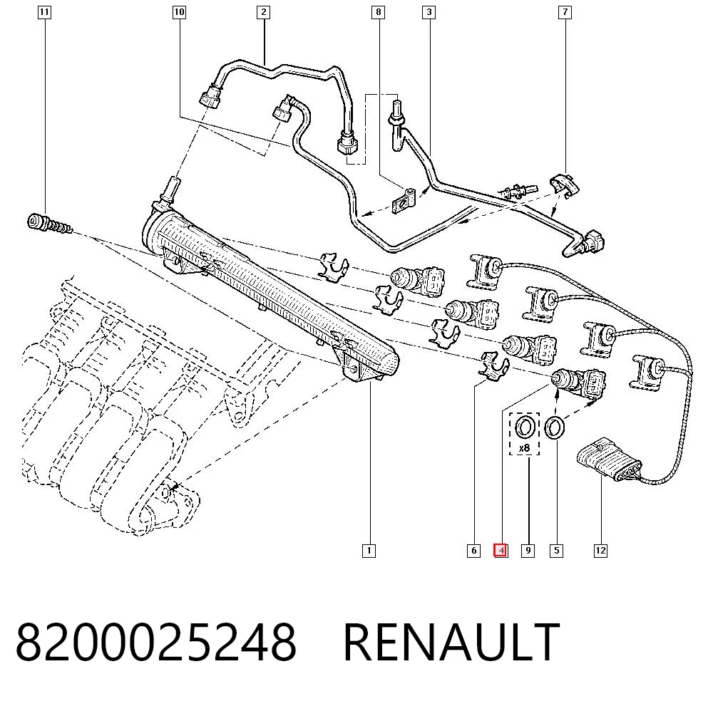 8200025248 Renault (RVI)