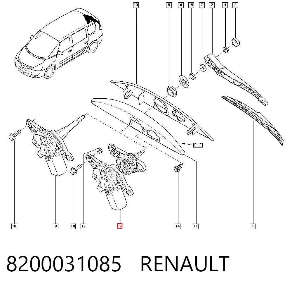 8200031085 Renault (RVI)
