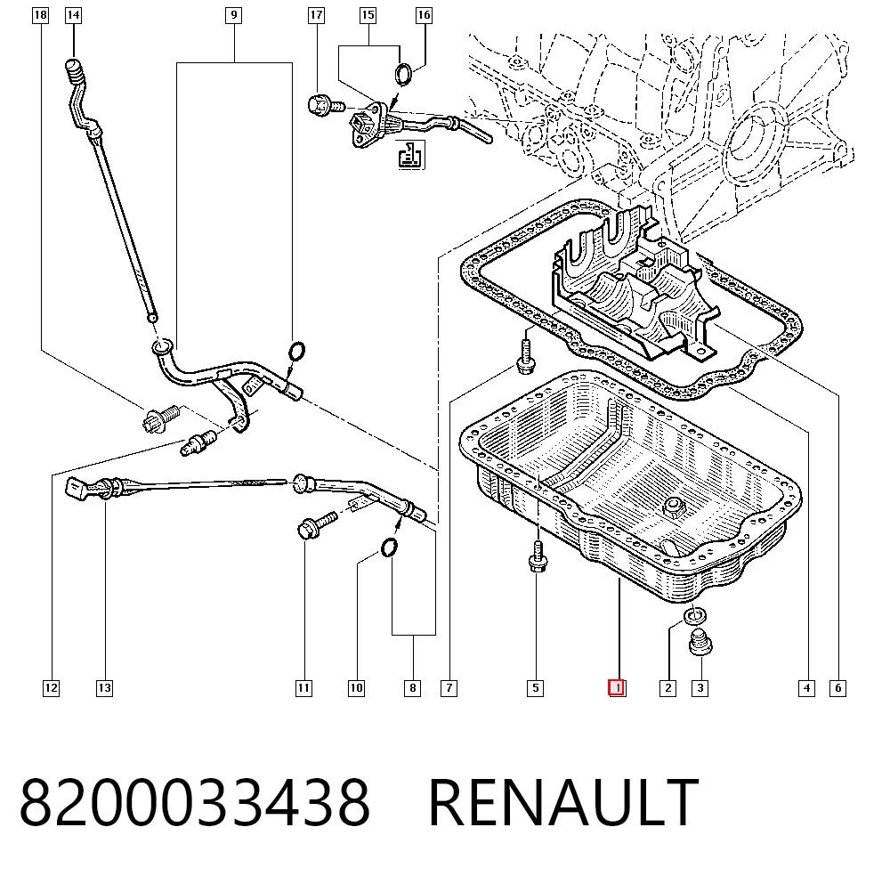 8200033438 Renault (RVI)