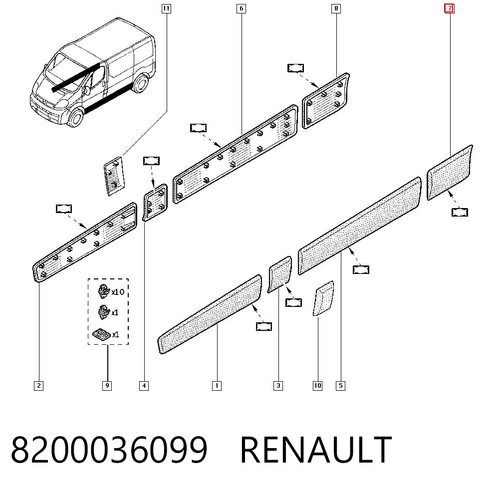 8200036099 Renault (RVI)