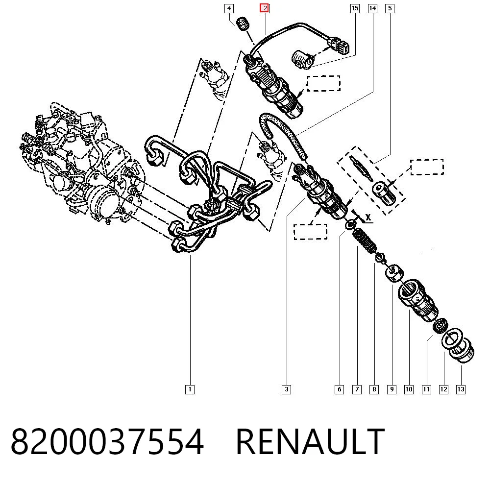8200037554 Renault (RVI)