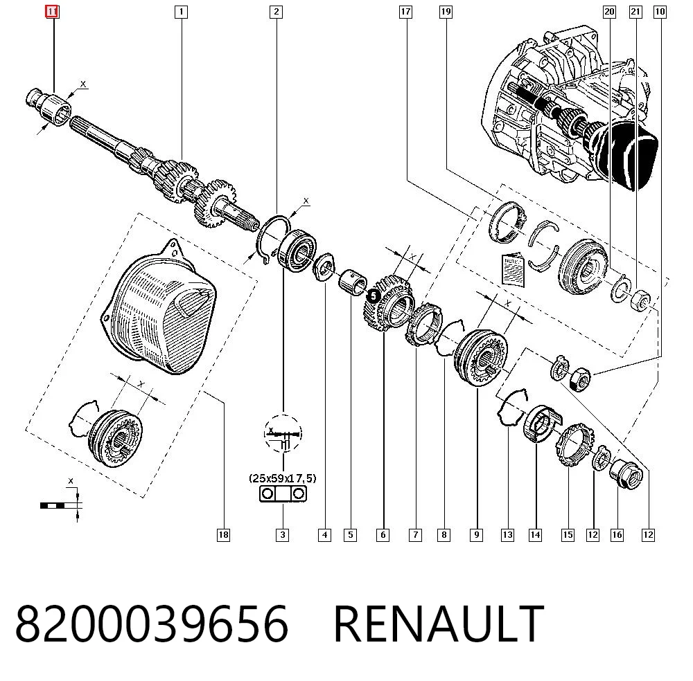 8200039656 Renault (RVI)