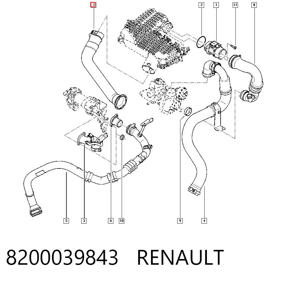 Comprar 3F129016 AND Tubo flexible de aspiración
