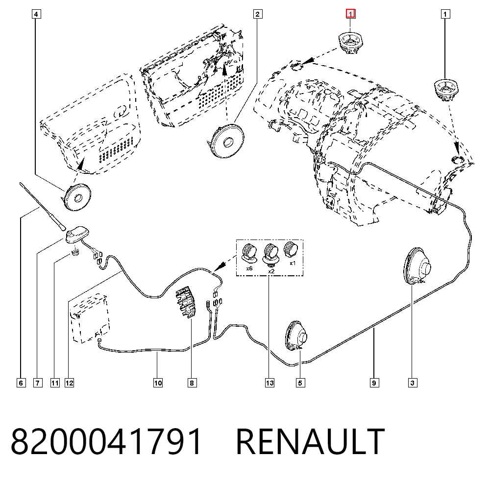 8200041791 Renault (RVI)