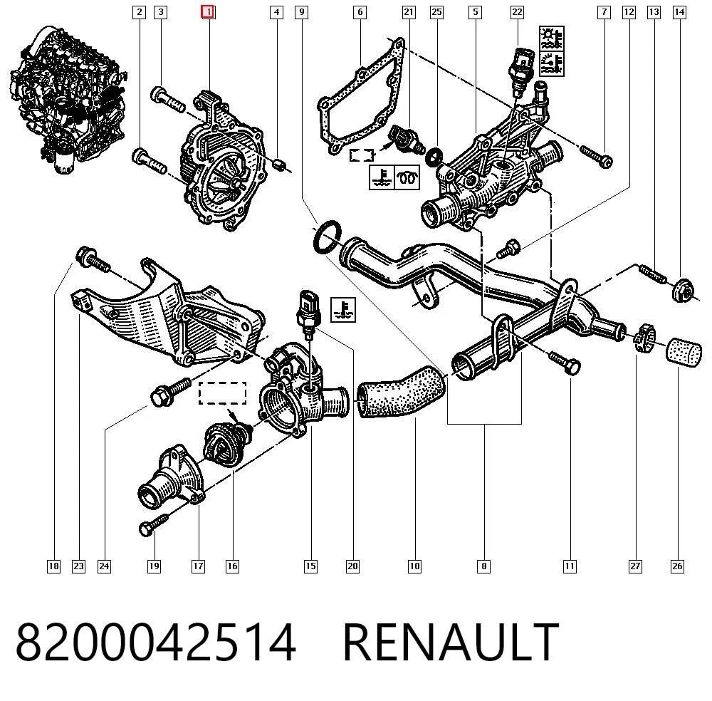 8200042514 Renault (RVI)