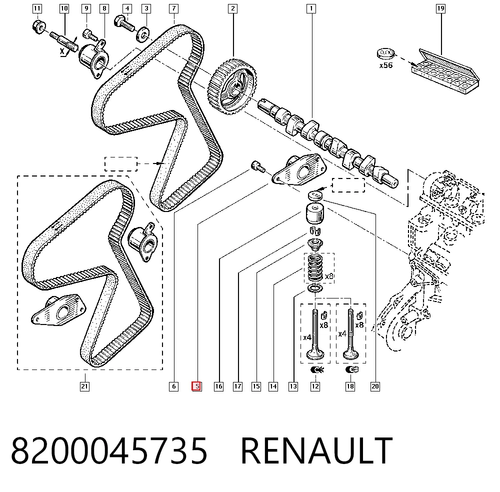 8200045735 Renault (RVI)