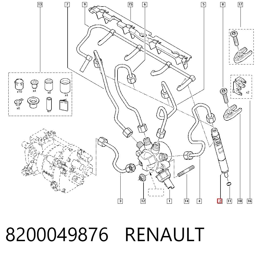 8200049876 Renault (RVI)