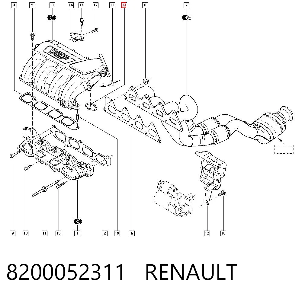 8200052311 Renault (RVI)
