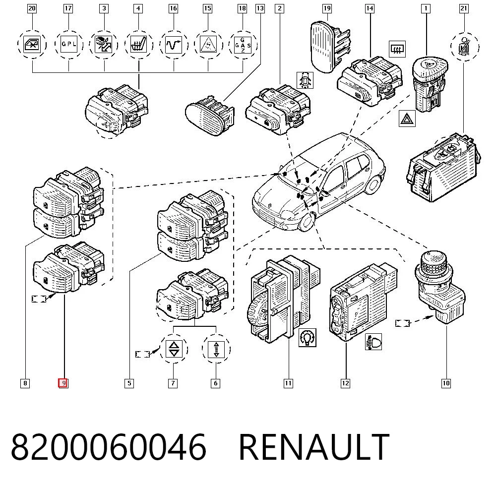 8200060046 Renault (RVI)