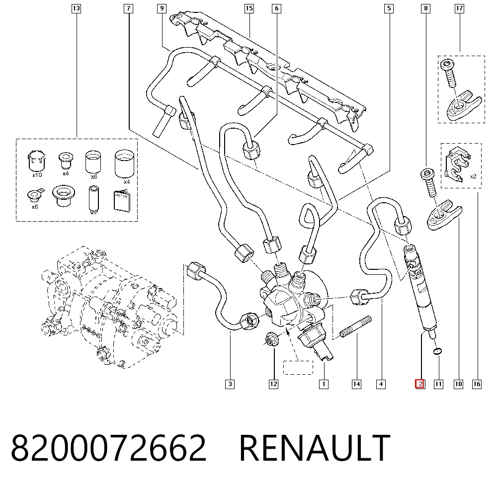 Inyectores VAG 8200567290 precio, desde 59,53 EUR