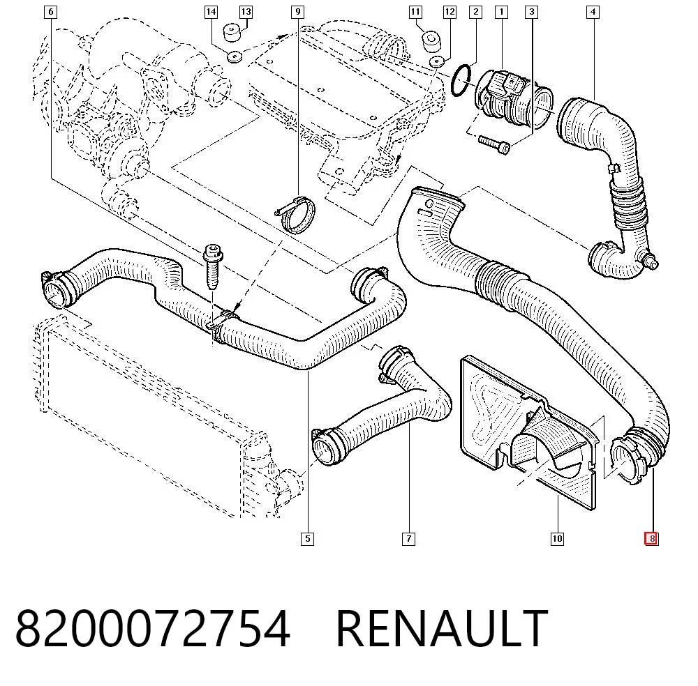 8200072754 Renault (RVI)