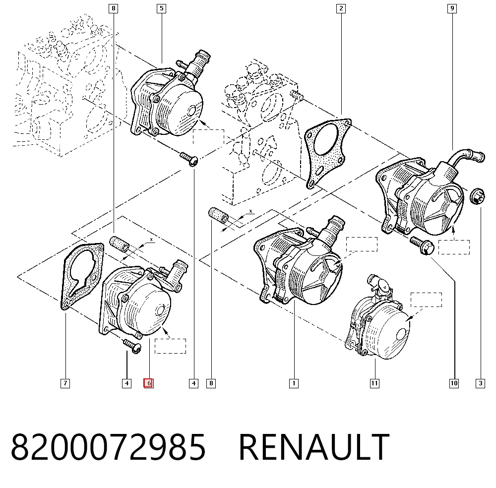 8200072985 Renault (RVI)