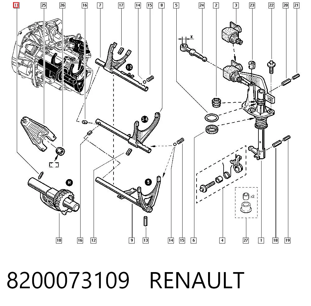8200073109 Renault (RVI)
