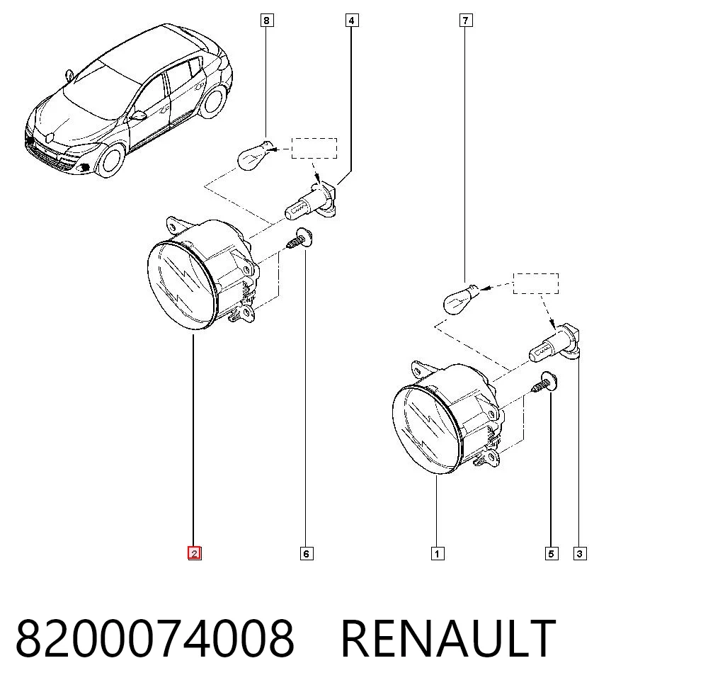 8200074008 Renault (RVI)