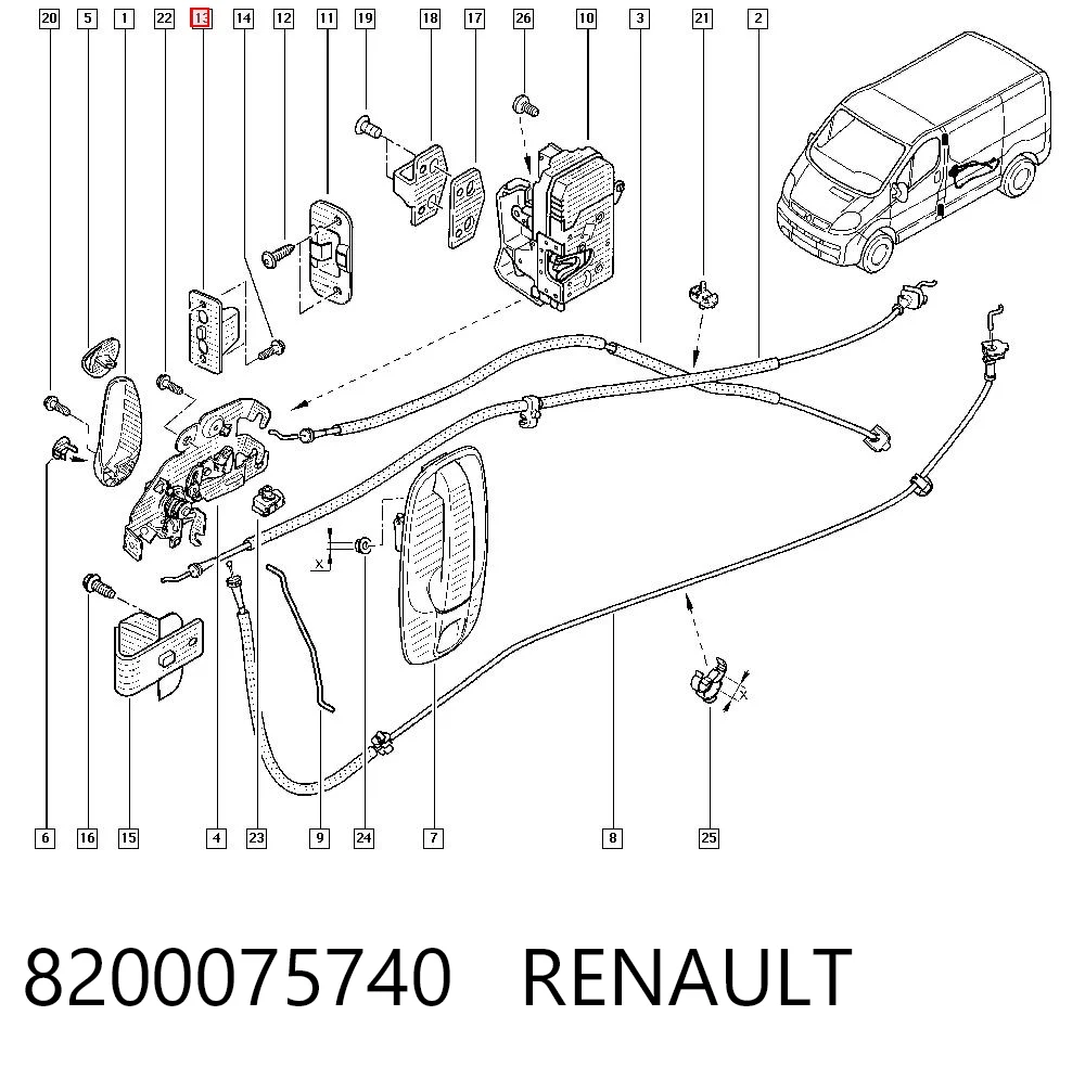 8200075740 Renault (RVI)