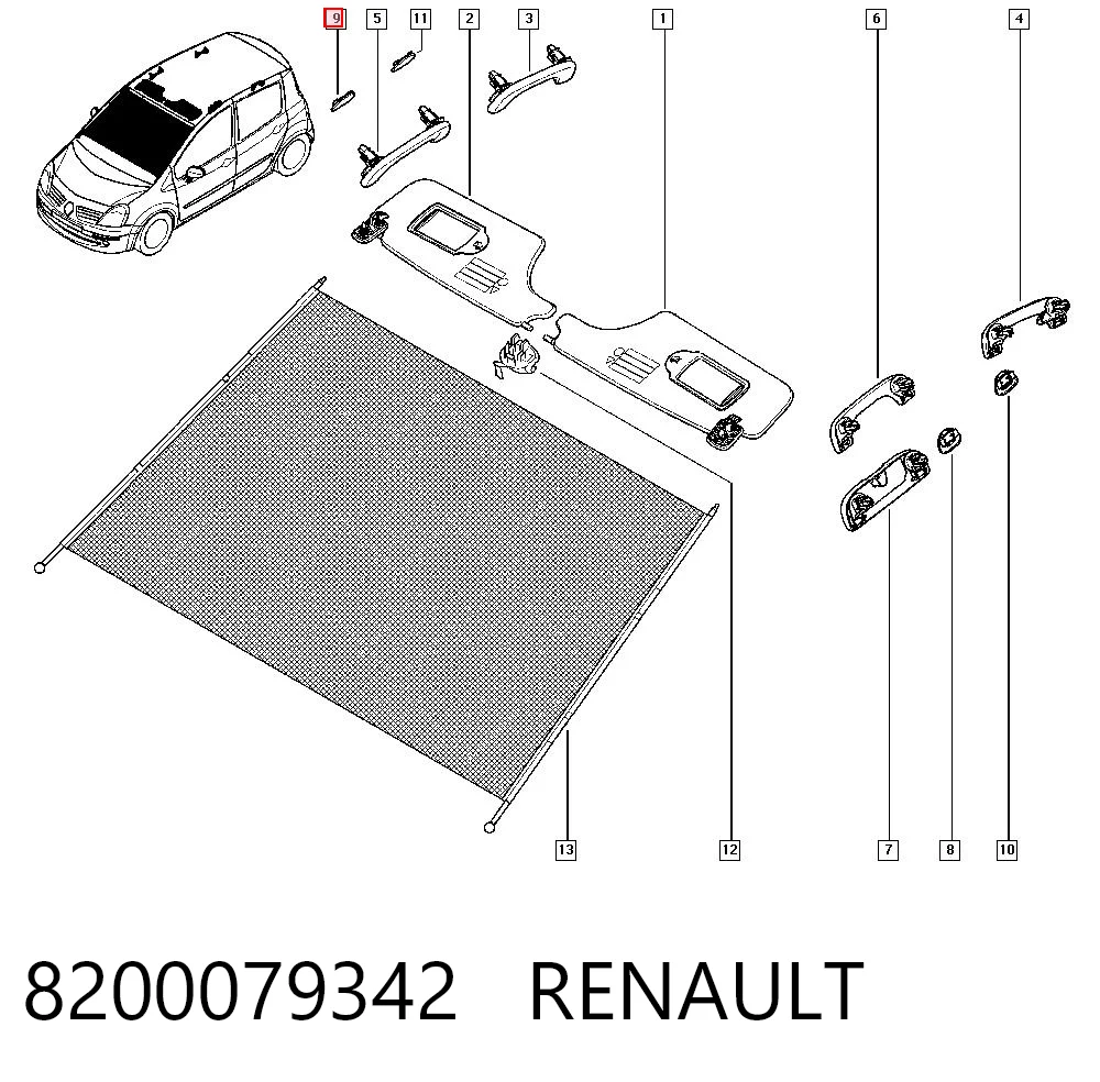 8200079342 RENAULT