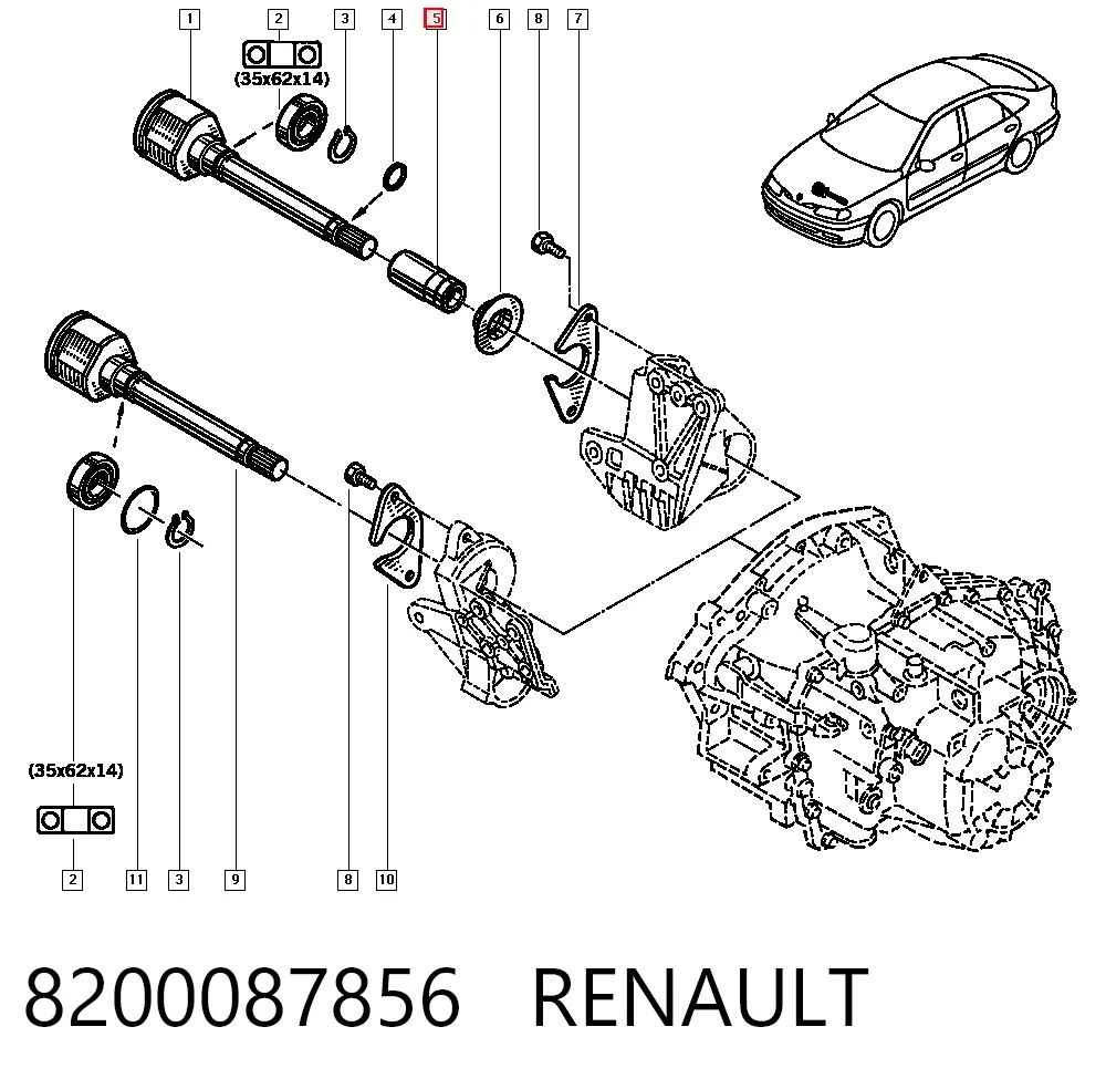 8200087856 Renault (RVI)