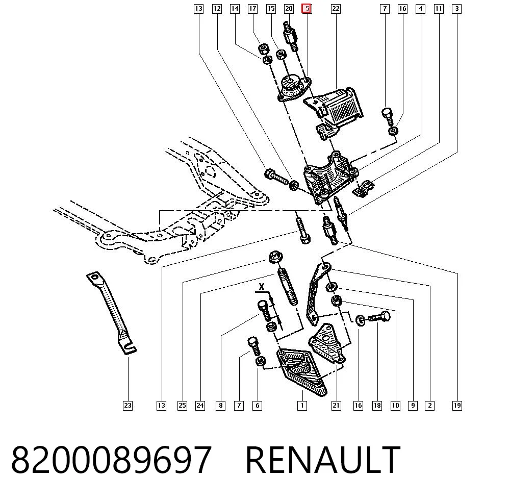 8200089697 Renault (RVI)
