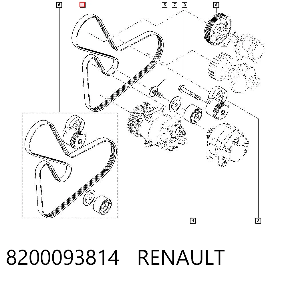 8200093814 Renault (RVI)