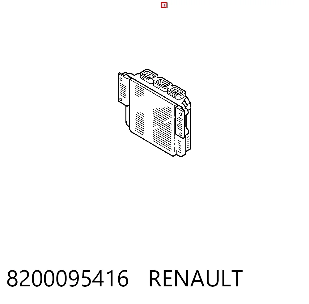 Centralina Del Motor para Renault Laguna II BG0, BG1