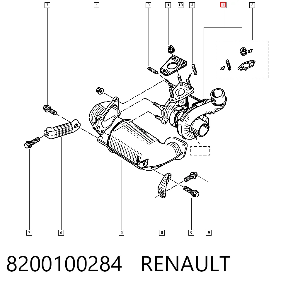8200100284 Renault (RVI)