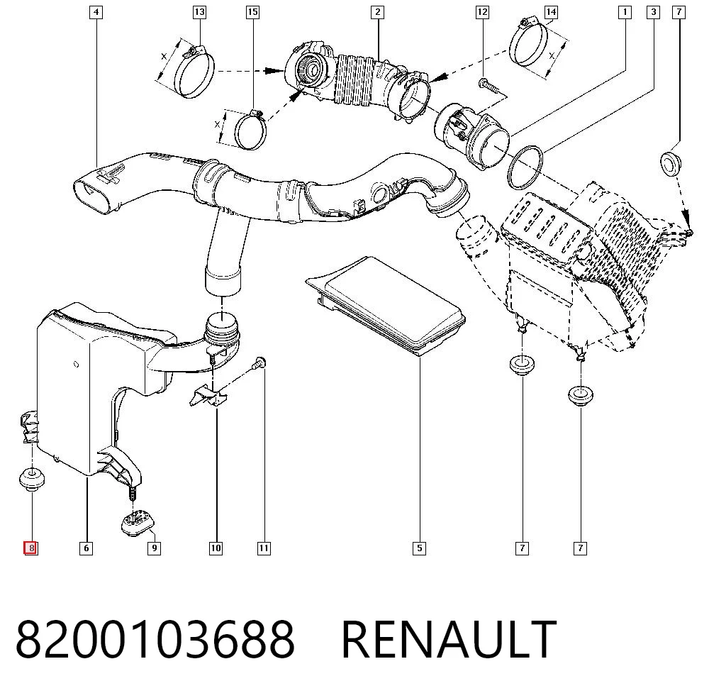 8200103688 RENAULT