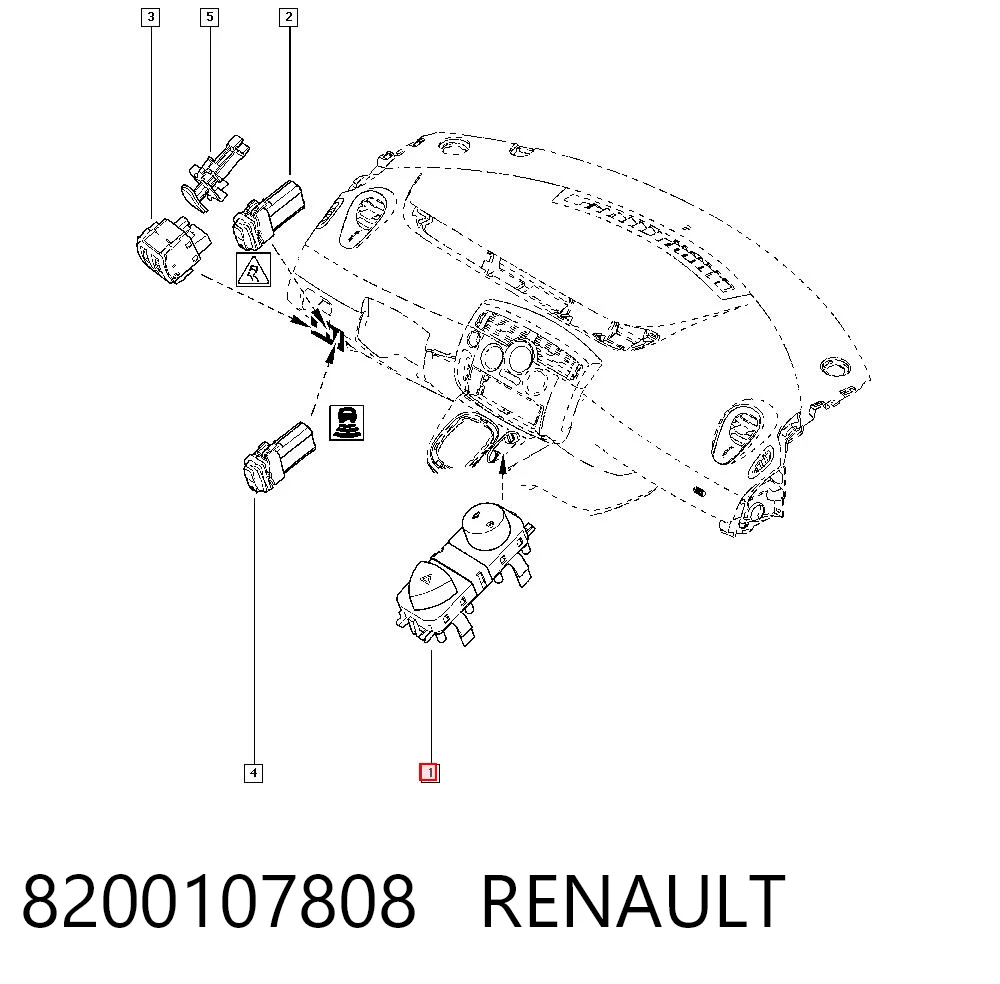 8200107808 Renault (RVI)