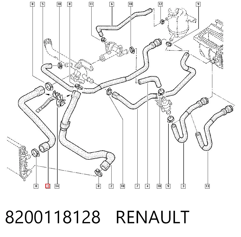 8200118128 Renault (RVI)