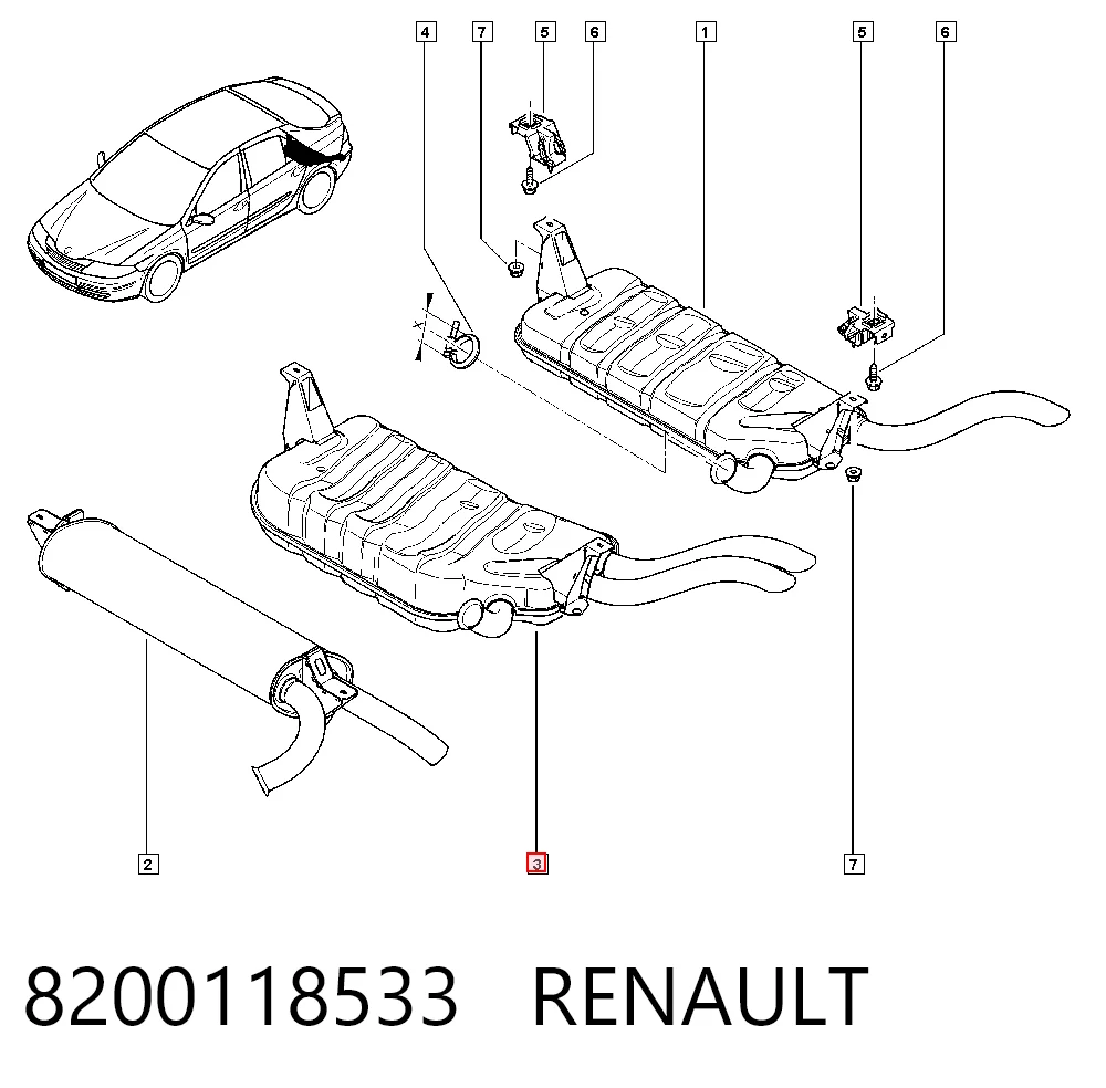8200118533 Renault (RVI)