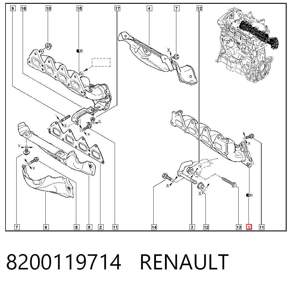 8200119714 Renault (RVI)