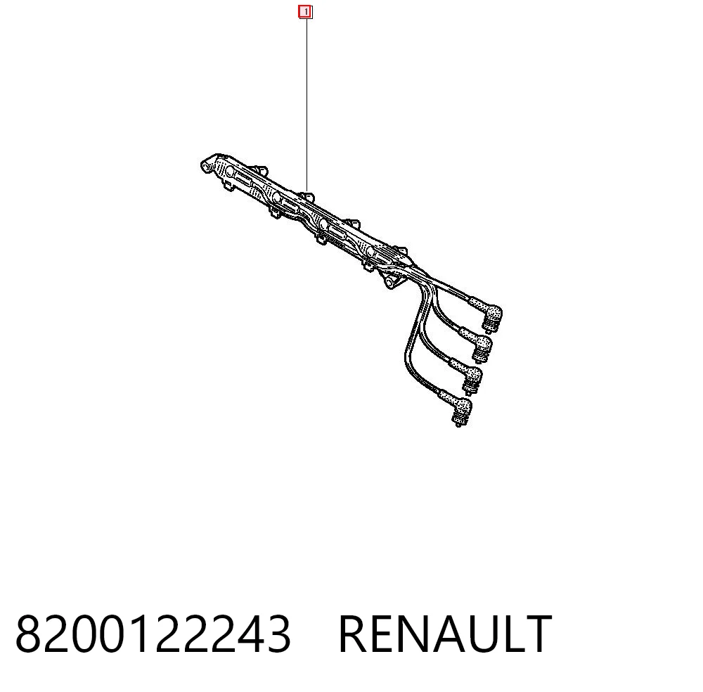 Comprar Cable de bujía Laguna II BG0, BG1