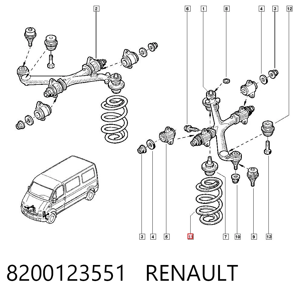 8200123551 Renault (RVI)