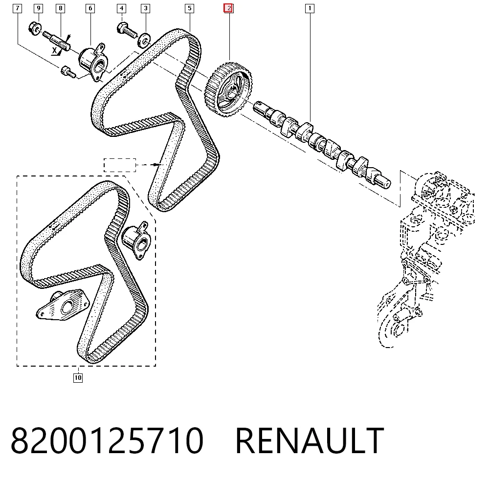 8200125710 Renault (RVI)