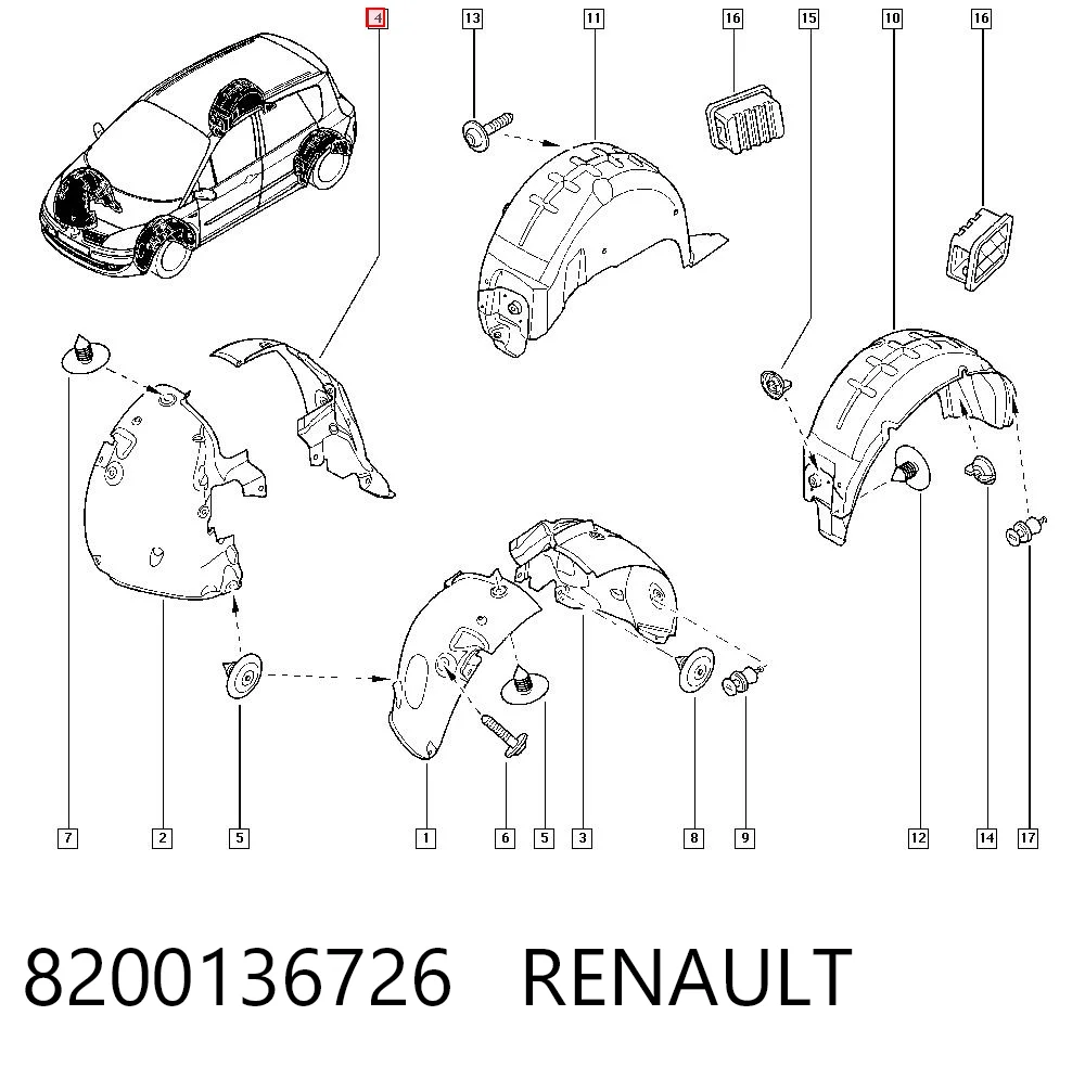 8200136726 Renault (RVI)